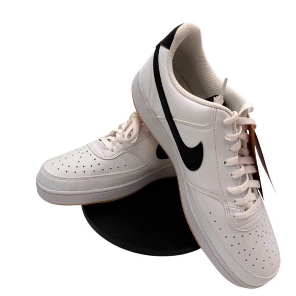 Nike Court Vision Next Nature Low White Black DH2987 107 Men's Size 13 - Picture 4 of 8